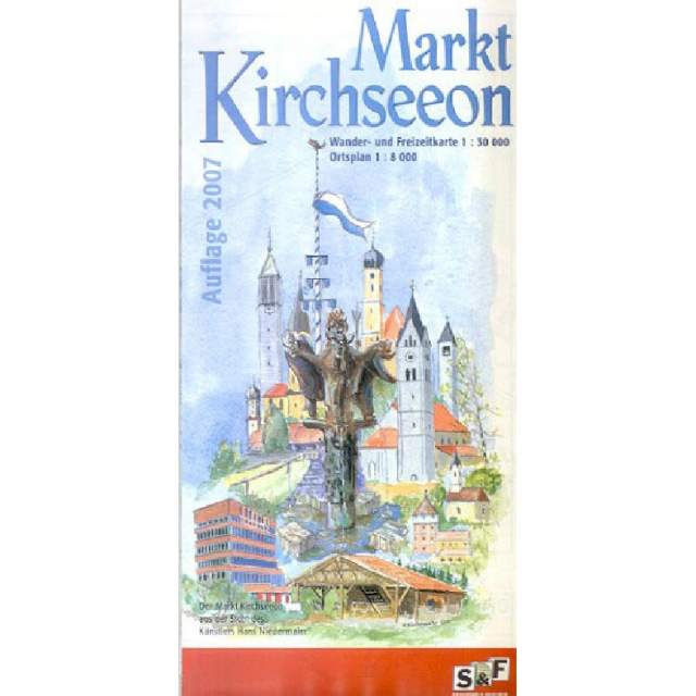Wander- und Freizeitkarte des Marktes Kirchseeon