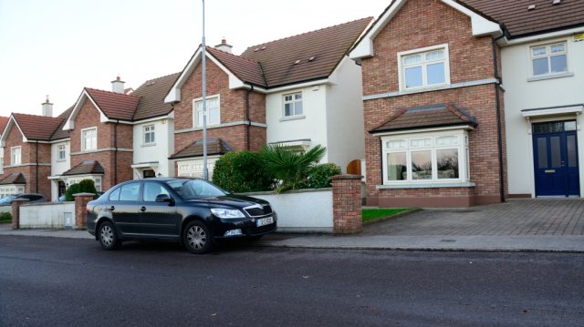 Häuserzeile in Carrigaline