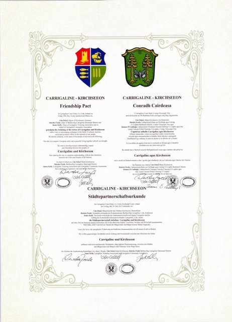 Partnerschaftsurkunde