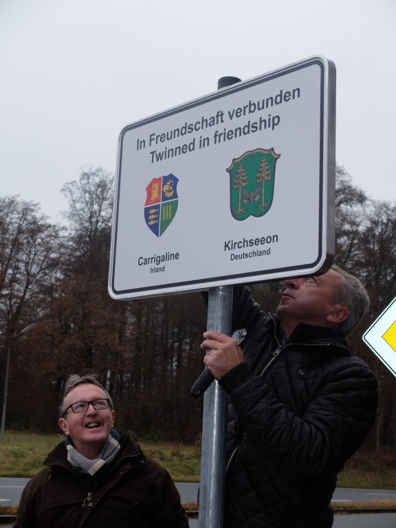Carrigaline Kirchseeon Schild Carrigaline Kirchseeon Schild