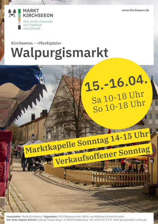 Walpurgismarkt 2023 Plakat