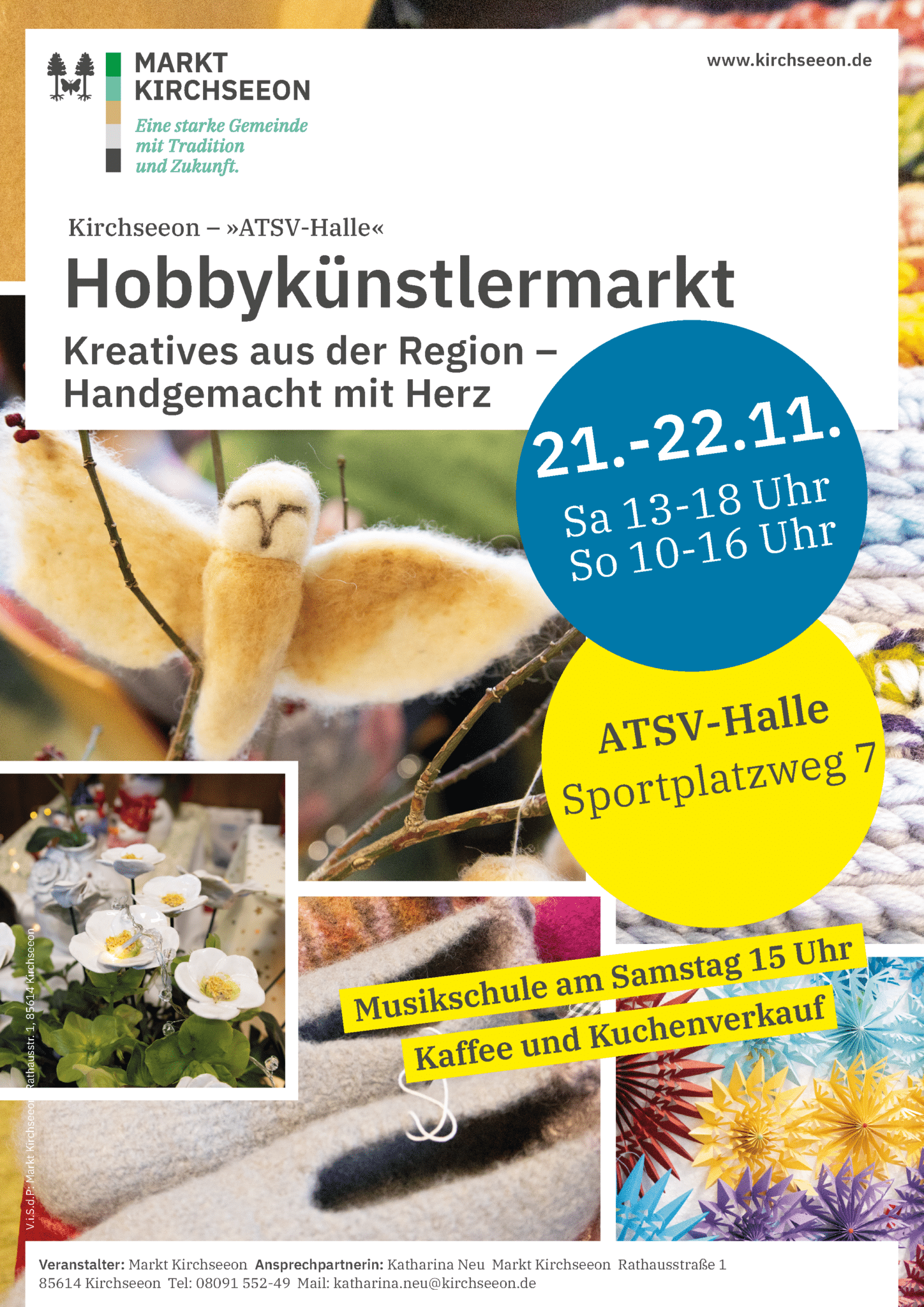 Kreatives aus der Region entdecken: Hobbykünstlermarkt 2026